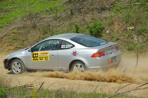 Derek Denti / Shanti Witt Acura RSX on SS1, J5 North.