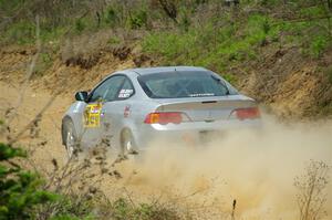 Derek Denti / Shanti Witt Acura RSX on SS1, J5 North.