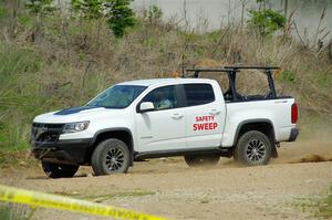 A Chevy Colorado ZR2 Pickup sweeps SS1, J5 North.