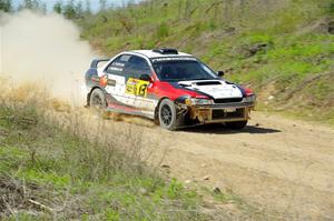 Chris Barribeau / Alex Ferencz Subaru Impreza RS on SS4, J5 South.