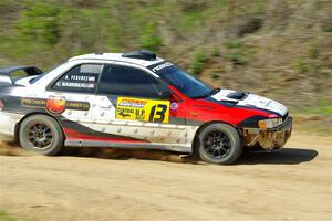 Chris Barribeau / Alex Ferencz Subaru Impreza RS on SS4, J5 South.