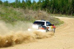 Chris Barribeau / Alex Ferencz Subaru Impreza RS on SS4, J5 South.