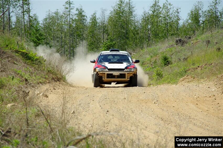 Chris Barribeau / Alex Ferencz Subaru Impreza RS on SS4, J5 South.