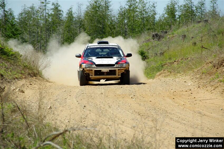 Chris Barribeau / Alex Ferencz Subaru Impreza RS on SS4, J5 South.