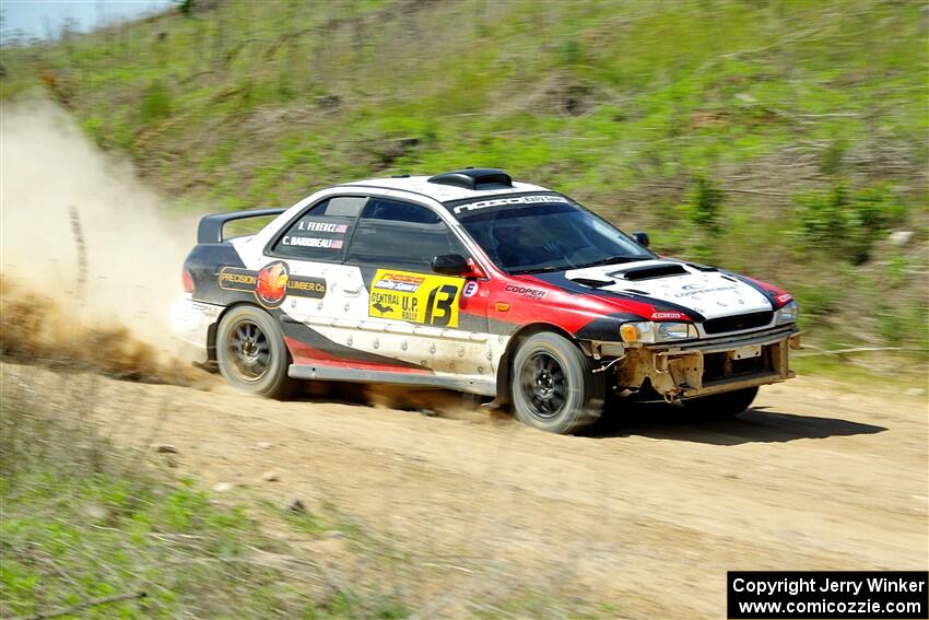 Chris Barribeau / Alex Ferencz Subaru Impreza RS on SS4, J5 South.