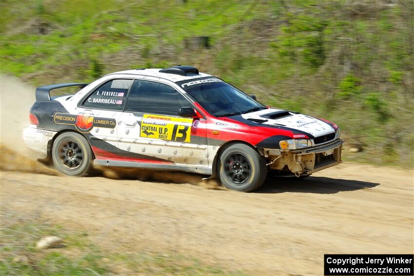 Chris Barribeau / Alex Ferencz Subaru Impreza RS on SS4, J5 South.