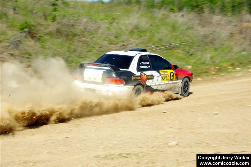 Chris Barribeau / Alex Ferencz Subaru Impreza RS on SS4, J5 South.