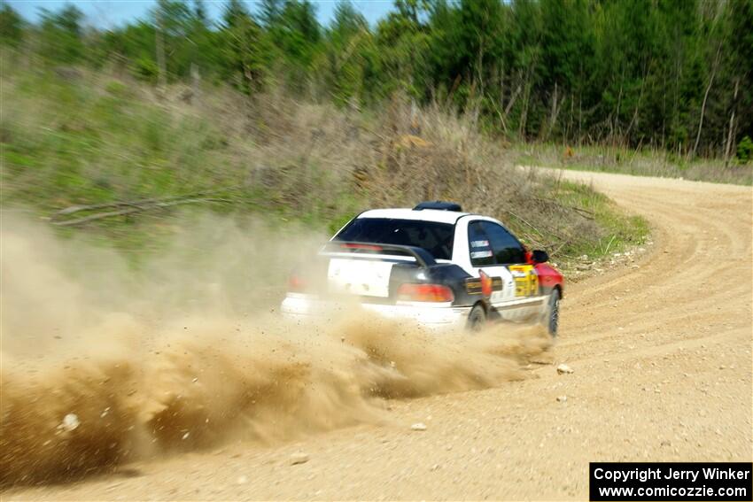 Chris Barribeau / Alex Ferencz Subaru Impreza RS on SS4, J5 South.