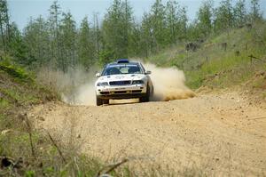 Tim Michel / Michelle Michel Audi A4 Quattro on SS4, J5 South.