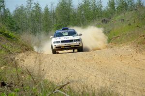 Tim Michel / Michelle Michel Audi A4 Quattro on SS4, J5 South.