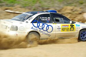 Tim Michel / Michelle Michel Audi A4 Quattro on SS4, J5 South.