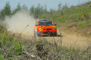 Mike Engle / Morgan Engle Subaru WRX on SS4, J5 South.