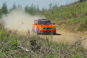 Mike Engle / Morgan Engle Subaru WRX on SS4, J5 South.