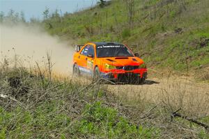 Mike Engle / Morgan Engle Subaru WRX on SS4, J5 South.