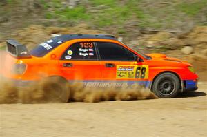 Mike Engle / Morgan Engle Subaru WRX on SS4, J5 South.