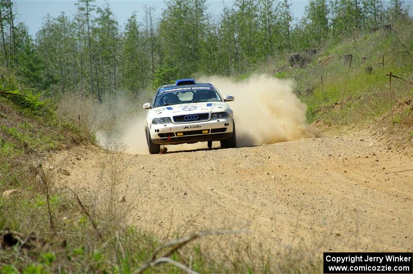 Tim Michel / Michelle Michel Audi A4 Quattro on SS4, J5 South.