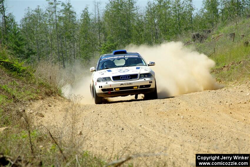 Tim Michel / Michelle Michel Audi A4 Quattro on SS4, J5 South.