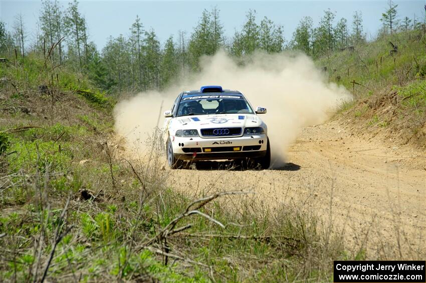 Tim Michel / Michelle Michel Audi A4 Quattro on SS4, J5 South.