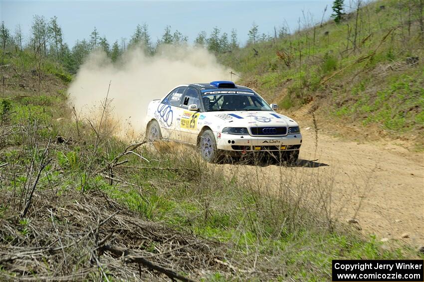 Tim Michel / Michelle Michel Audi A4 Quattro on SS4, J5 South.