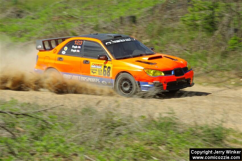 Mike Engle / Morgan Engle Subaru WRX on SS4, J5 South.