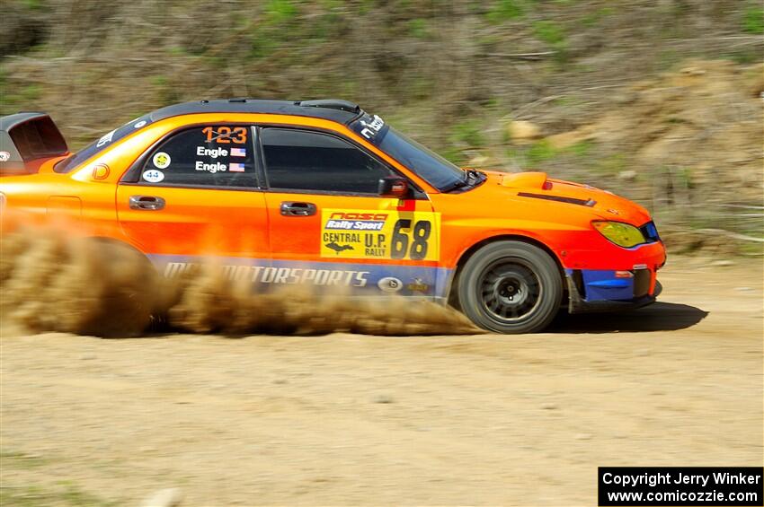 Mike Engle / Morgan Engle Subaru WRX on SS4, J5 South.