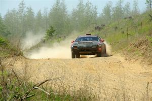 Al Dantes, Jr. / Keegan Helwig Mazda RX-7 LS on SS4, J5 South.