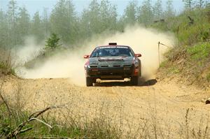 Al Dantes, Jr. / Keegan Helwig Mazda RX-7 LS on SS4, J5 South.