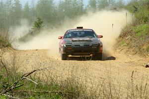 Al Dantes, Jr. / Keegan Helwig Mazda RX-7 LS on SS4, J5 South.