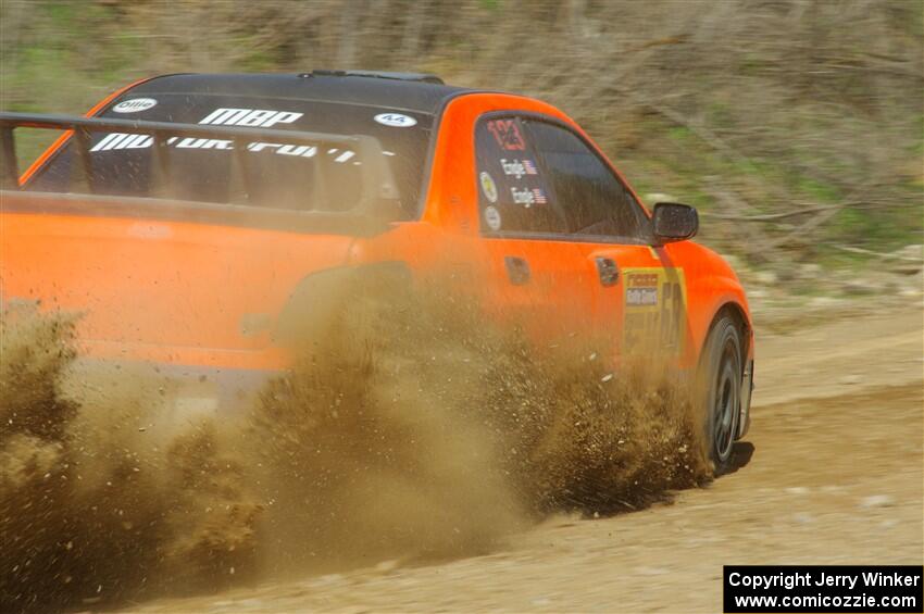 Mike Engle / Morgan Engle Subaru WRX on SS4, J5 South.