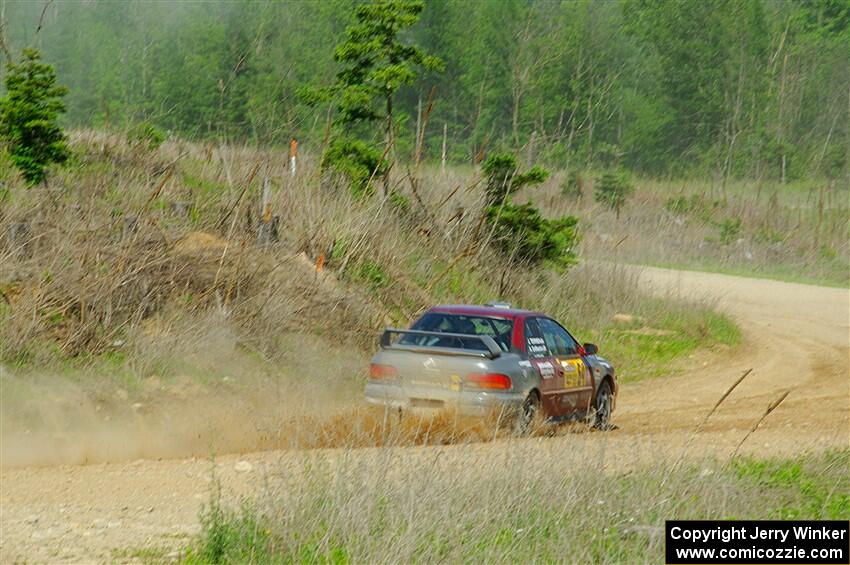 Arin DeMaster / Joe Terrien Subaru Impreza on SS4, J5 South.