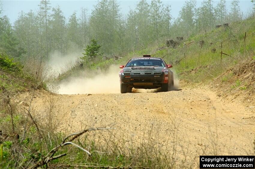 Al Dantes, Jr. / Keegan Helwig Mazda RX-7 LS on SS4, J5 South.