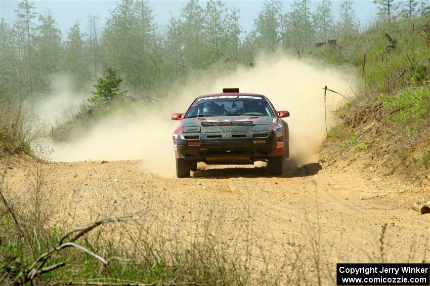 Al Dantes, Jr. / Keegan Helwig Mazda RX-7 LS on SS4, J5 South.