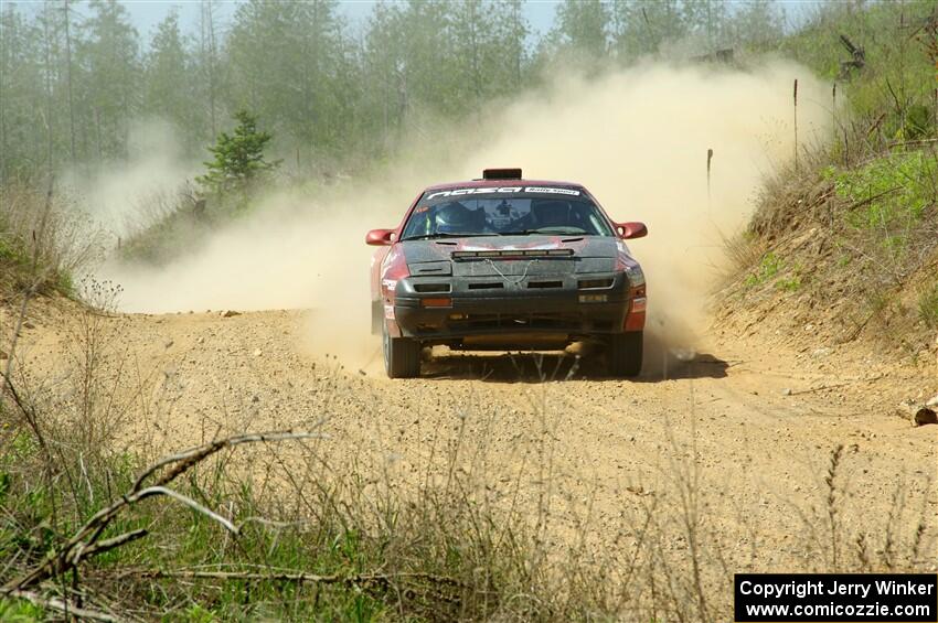 Al Dantes, Jr. / Keegan Helwig Mazda RX-7 LS on SS4, J5 South.