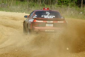 Al Dantes, Jr. / Keegan Helwig Mazda RX-7 LS on SS4, J5 South.