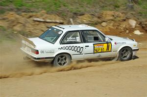 Adam VanDamme / Andrew Herron BMW 325i on SS4, J5 South.