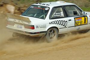 Adam VanDamme / Andrew Herron BMW 325i on SS4, J5 South.