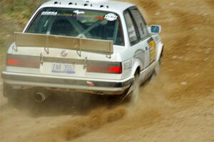 Adam VanDamme / Andrew Herron BMW 325i on SS4, J5 South.