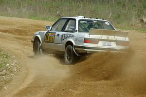 Adam VanDamme / Andrew Herron BMW 325i on SS4, J5 South.