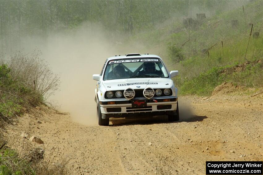 Adam VanDamme / Andrew Herron BMW 325i on SS4, J5 South.