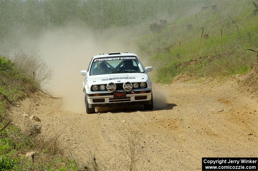 Adam VanDamme / Andrew Herron BMW 325i on SS4, J5 South.