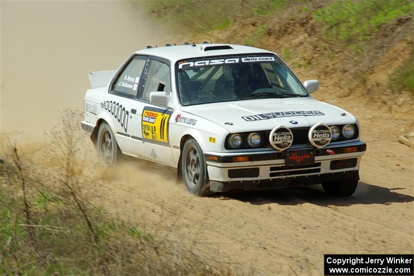 Adam VanDamme / Andrew Herron BMW 325i on SS4, J5 South.