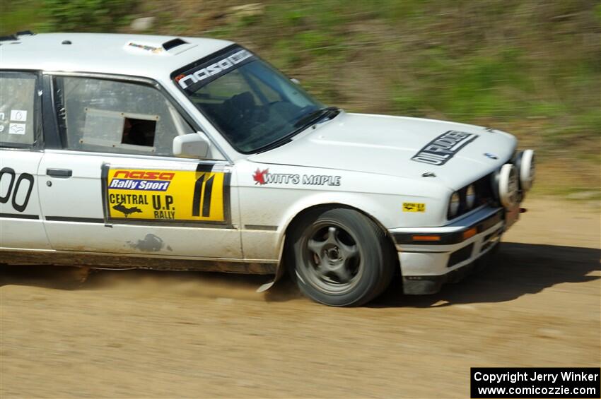 Adam VanDamme / Andrew Herron BMW 325i on SS4, J5 South.