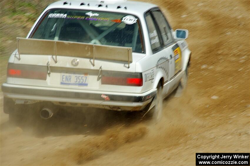 Adam VanDamme / Andrew Herron BMW 325i on SS4, J5 South.