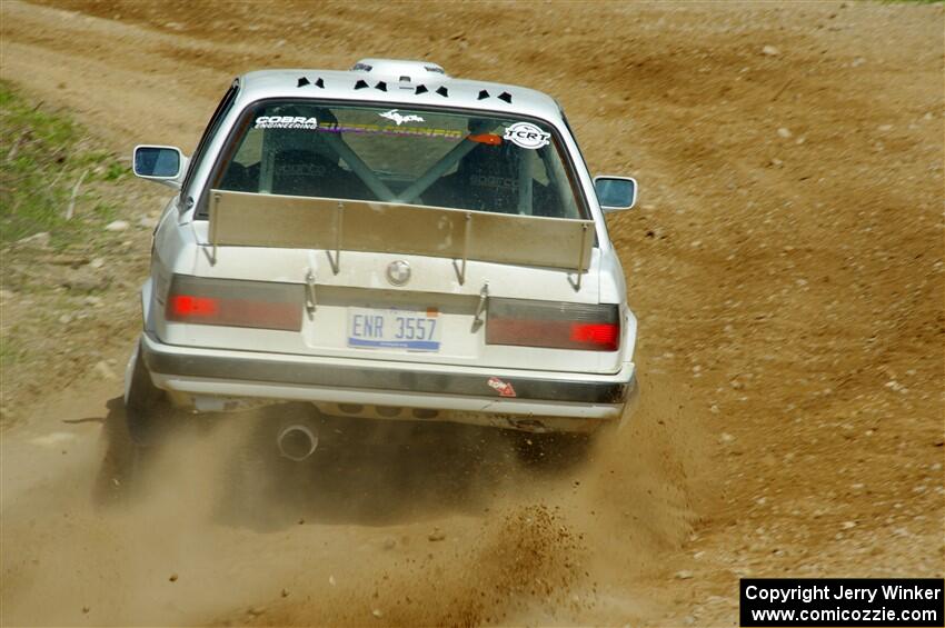 Adam VanDamme / Andrew Herron BMW 325i on SS4, J5 South.