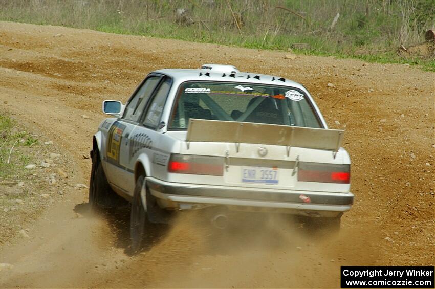 Adam VanDamme / Andrew Herron BMW 325i on SS4, J5 South.