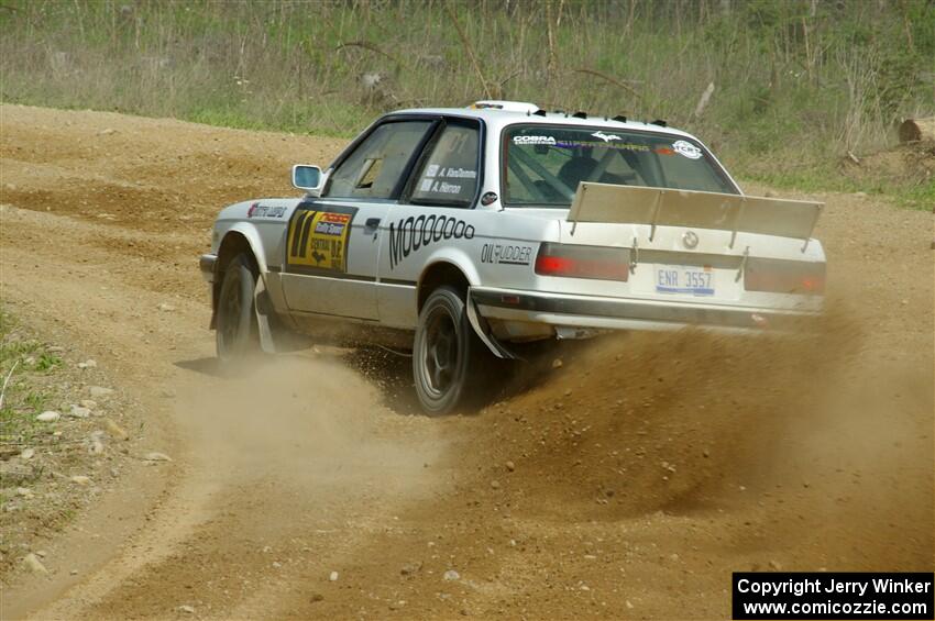 Adam VanDamme / Andrew Herron BMW 325i on SS4, J5 South.