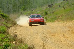 Sean Burke / Max Burke Honda CRX on SS4, J5 South.