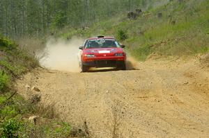 Sean Burke / Max Burke Honda CRX on SS4, J5 South.