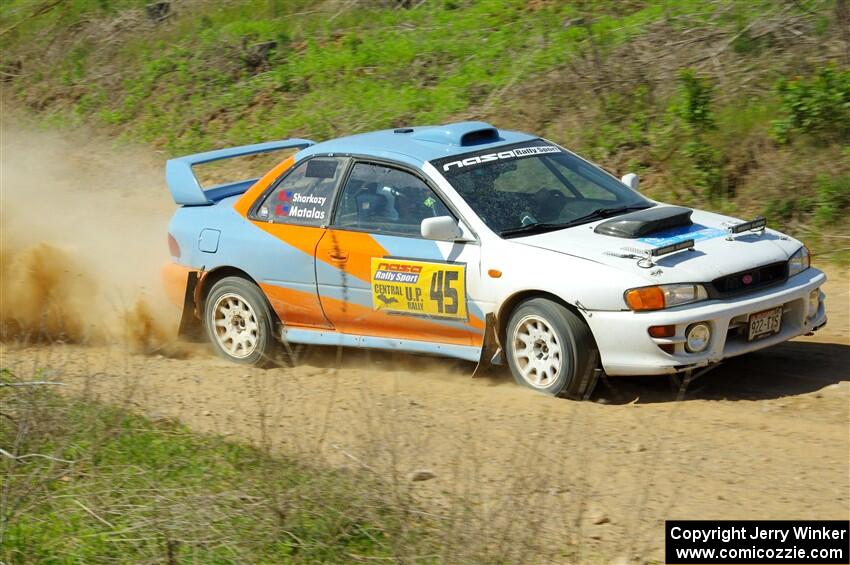 Tyler Matalas / Dustin Sharkozy Subaru Impreza LX on SS4, J5 South.