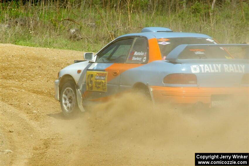 Tyler Matalas / Dustin Sharkozy Subaru Impreza LX on SS4, J5 South.